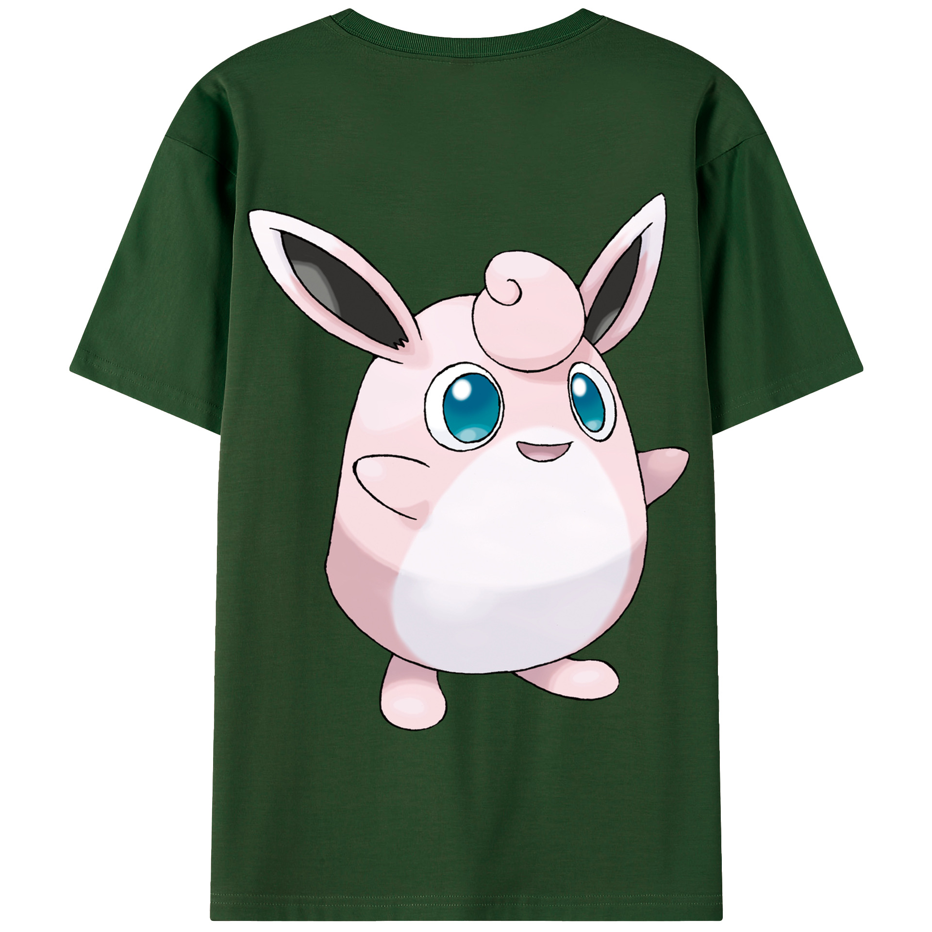（画像用） ポケットモンスター Pokémon 綿100％半袖Tシャツ（背面プリント）